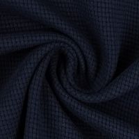 Waffeljersey col 599 dunkelblau Swafing Baumwolle Waffeljersey col 599 dunkelblau Swafing Baumwolle