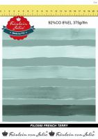 French Terry - FVJ-3998 - Streifen - altmint- HDS Modestoffe Fräulein von Julie French Terry - FVJ-3998 - Streifen - altmint- HDS Modestoffe Fräulein von Julie