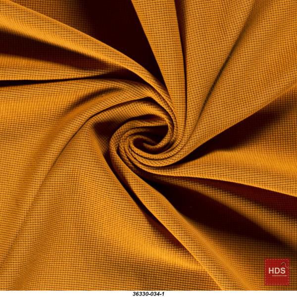 Waffeljersey uni okker