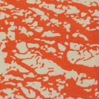 French Terry - Ola by Käselotti - abstrakt - orange/creme - Swafing GmbH French Terry - Ola by Käselotti - abstrakt - orange/creme - Swafing GmbH